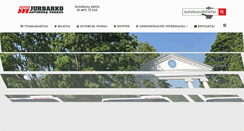 Desktop Screenshot of jurbarkoautobusai.lt